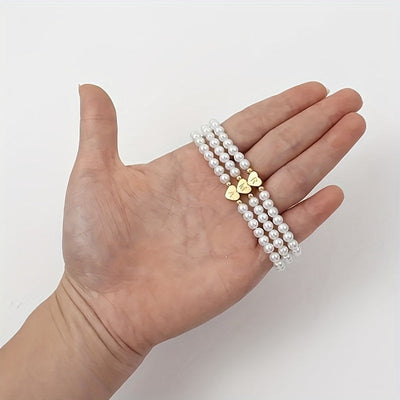 Chic Bracelet With A-Z Initial And Heart