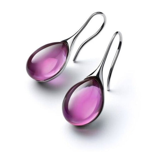 Chic Dangle Earrings With Crystal