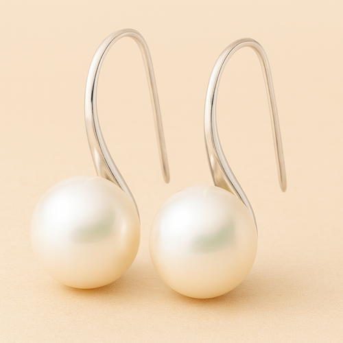 Elegant Dangle Earrings With Pearls